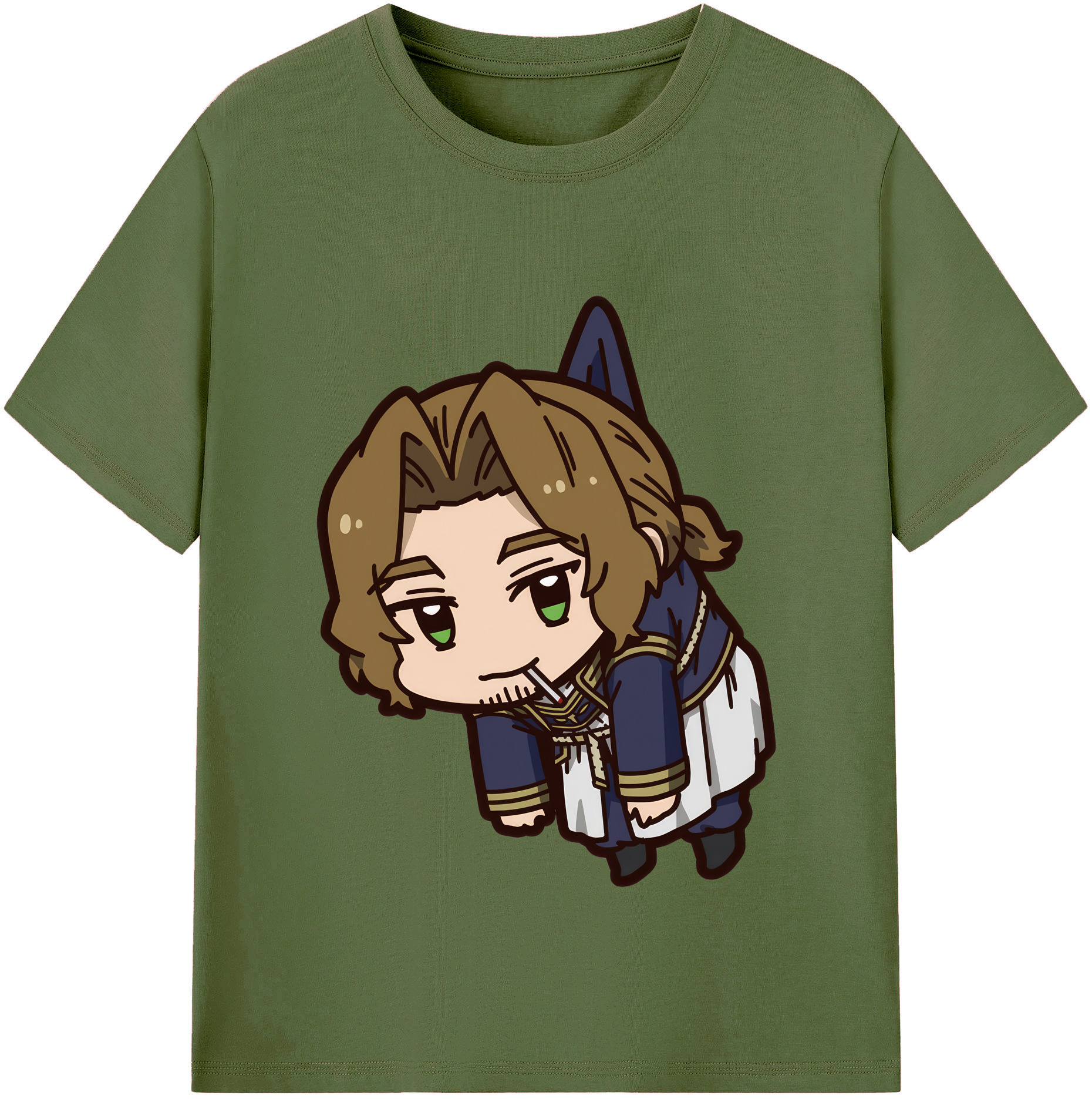 （画像用） 葬送のフリーレン Frieren 綿100％半袖Tシャツ（フロントプリント）